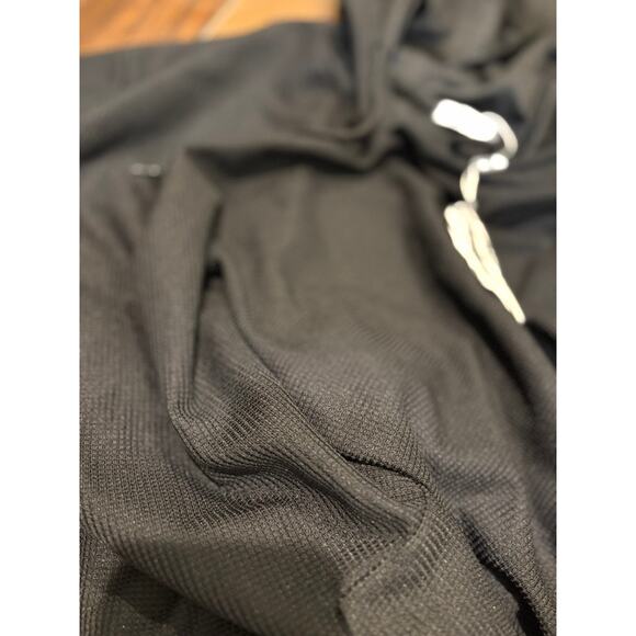 NWT COOFANDY Men's Black Waffle Knit Hoodie Pullover Sweater XXL - Picture 12 of 13